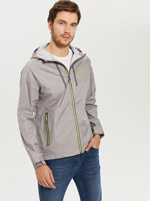 XSIDE ACTIVE Imperméable à Capuche pour Hommes Coupe Régulière - 0S3901Z8-JNC