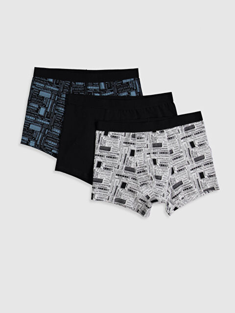 LC WAIKIKI Man GREY Boxer Trunks - 0S3909Z8-LRW