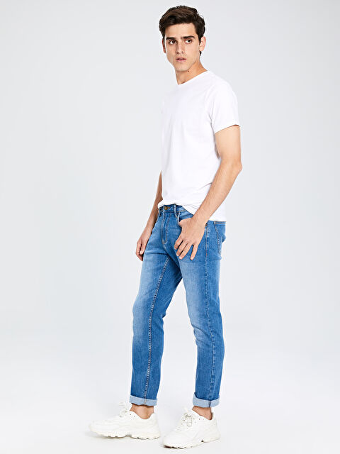 LCW Jeans جينز نيلي رجال - 0S4125Z8-311