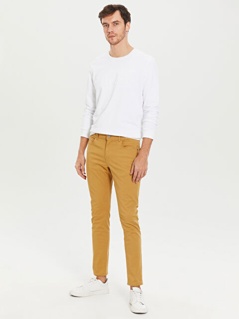 LCWAIKIKI Classic Extra Slim Fit Twill Men's Chino Trousers - 0S4766Z8-Q59