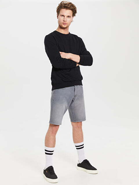 LCW Jeans Men's Jean Shorts - 0S5718Z8-GRD