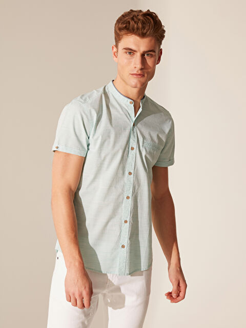 XSIDE Man GREEN Shirt - 0S8502Z8-CT0