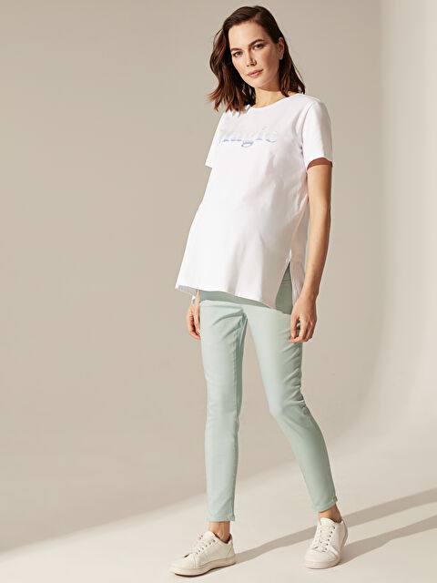 LCWAIKIKI Maternity Pantalon Maternité Moulant - 0S0547Z8-CVX