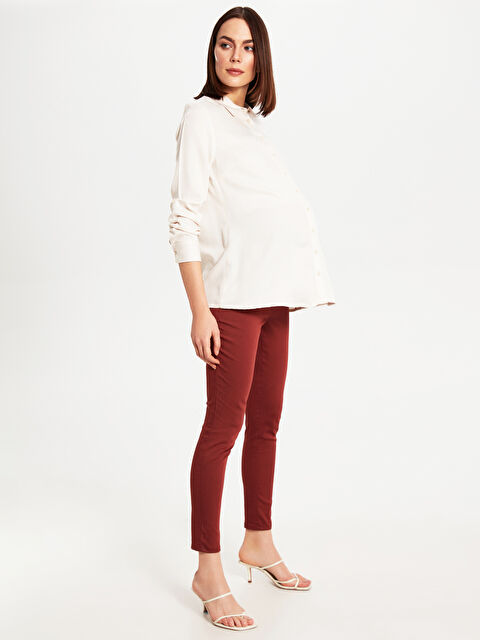 LCWAIKIKI Maternity Skinny Maternity Trousers - 0S0547Z8-H6R
