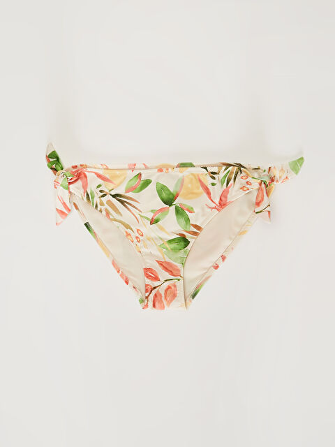 LCW DREAM Women's Floral Patterned Bikini Bottom - 0S0841Z8-LU9
