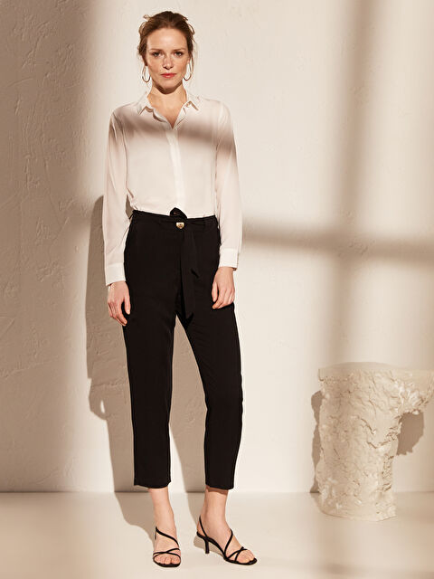 LCWAIKIKI Classic Pantalon Pour Femmes Coupe Régulière - 0SJ381Z8-CVL