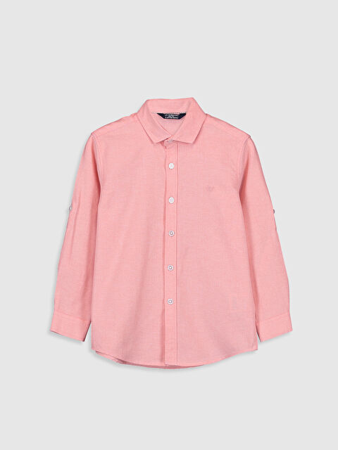 LCW Kids Boy CORAL Shirt - 0S0894Z4-GGS