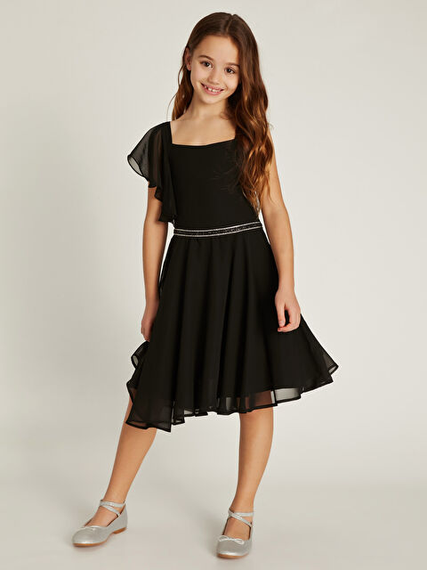 LCW Kids Girls Dress - 0S3933Z4-CVL