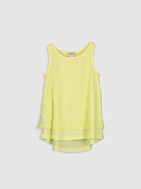 LCW Kids Crew Neck Girl Child Athlete - 0SO460Z4-FER