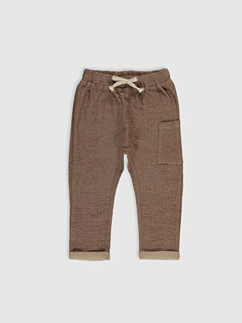 LCW baby Baby Boy BROWN Sweatpants - 0SF477Z1-HGN