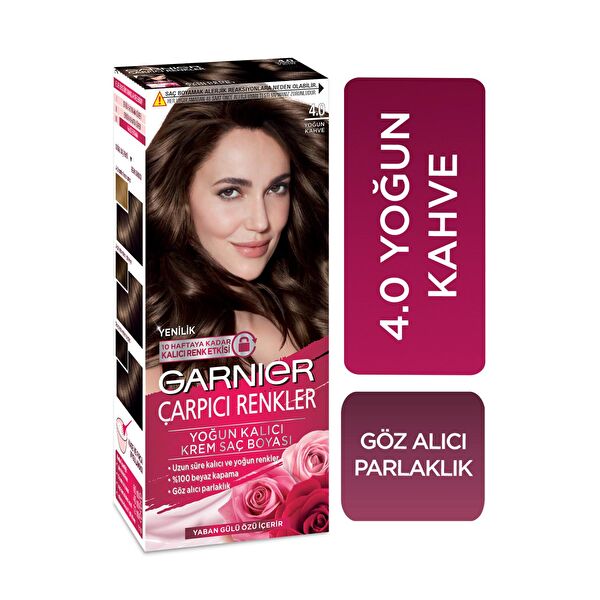 Çarpıcı Renkler Saç Boyası 4.0 Yoğun Kahve