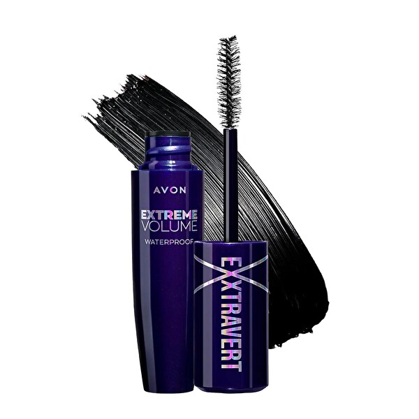 Exxtravert Extreme Suya Dayanıklı Volume Maskara Blackest Black