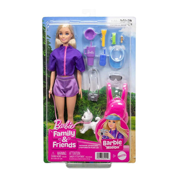BARBIE Barbie "Malibu" Bebek Ve Aksesuarlar JJV59