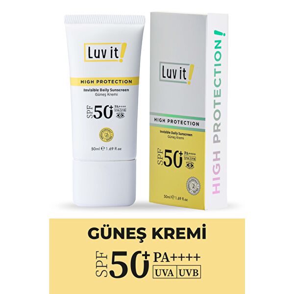 Spf50+ Pa++++ Uva Uvb Yüksek Korumalı Leke Karşıtı Güneş Kremi 50ml