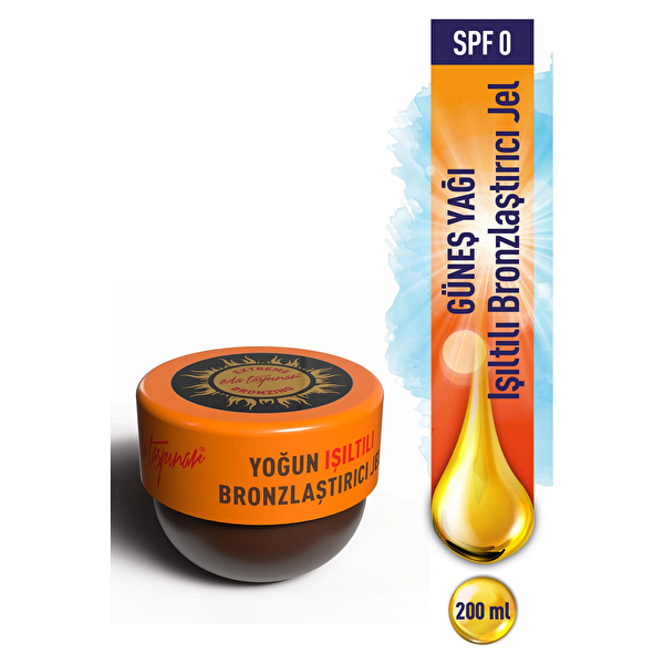 Eda Taşpınar Yoğun Işıltılı Bronzlaştırıcı Jel - 200 Ml (egx93)