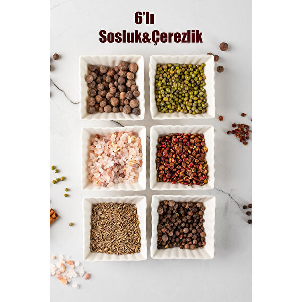 Bone 15690 6'lı Sunumluk Kase