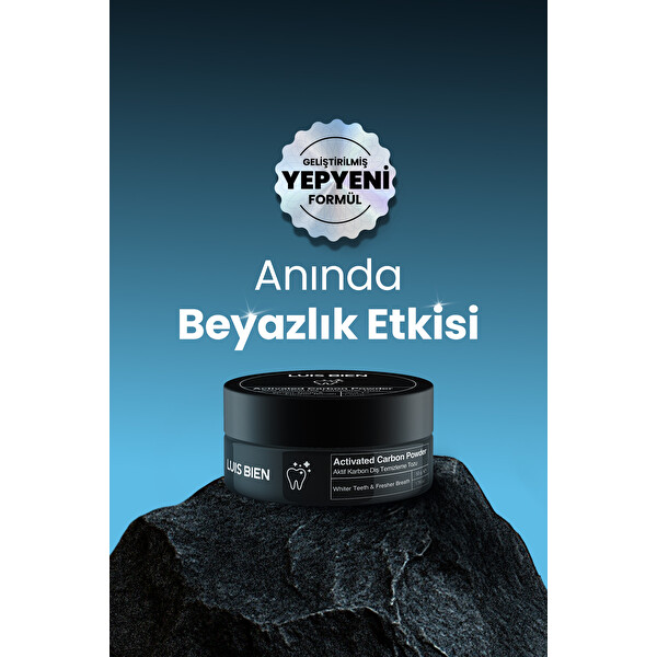 Luis Bien Aktif Karbon Diş Temizleme Tozu