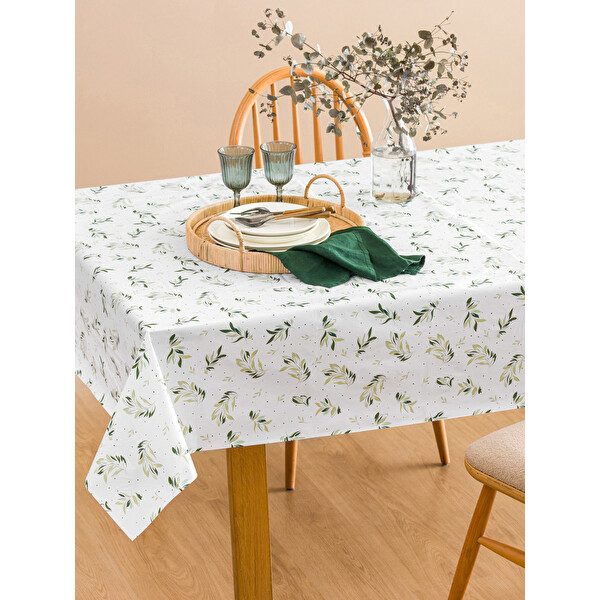 LCW HOME Yaprak Desenli Masa Örtüsü 140x180 Cm