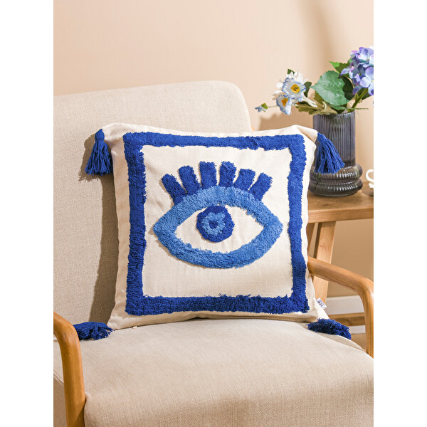 LCW HOME Göz Nakışlı Kırlent Kılıfı 45x45 Cm
