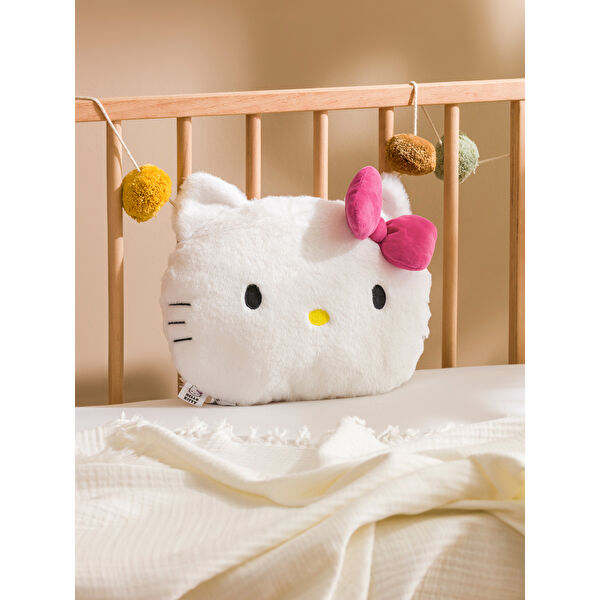 Hello Kitty Figürlü Pelüş Bebek Kırlent 32 cm