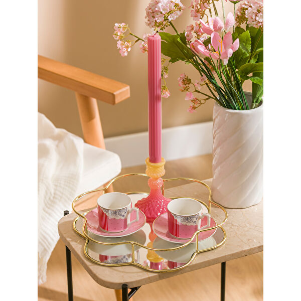 Dekoratif Metal Tepsi 28 cm