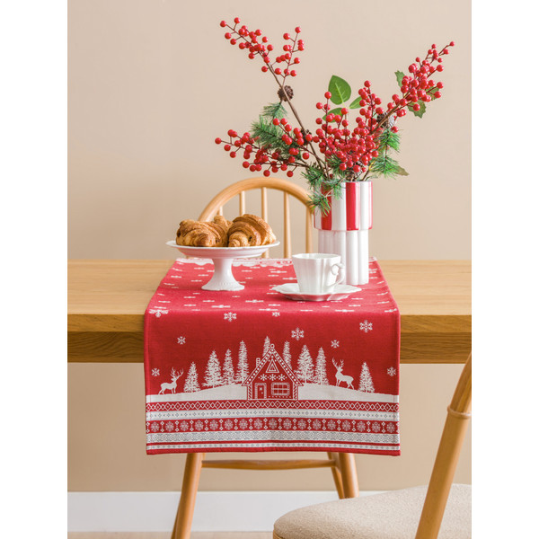 LCW HOME Yeni Yıl Temalı Runner 45x120 Cm