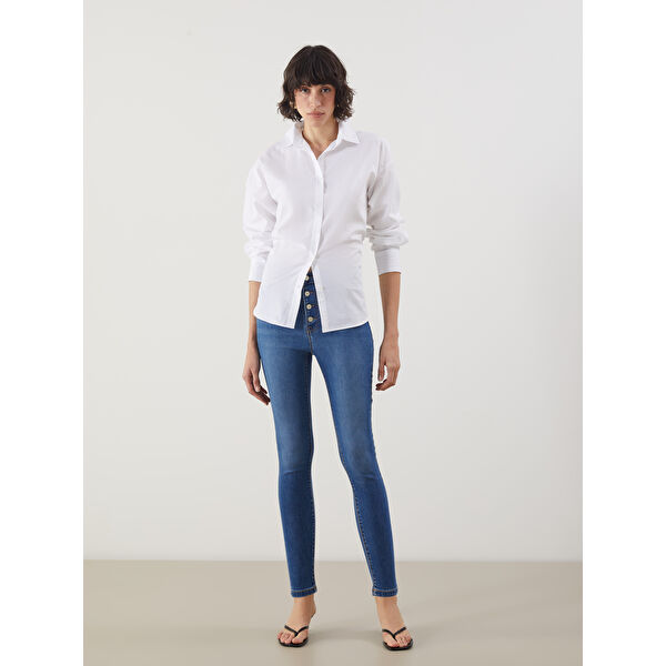 Jüpiter Süper Skinny Fit Kadın Jean Pantolon