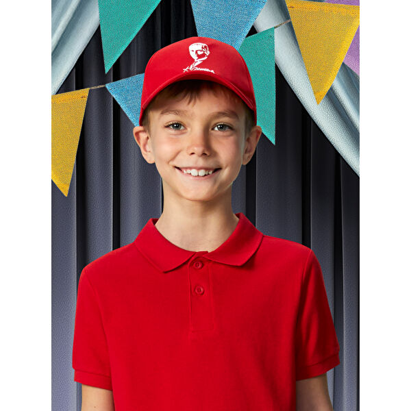 Atatürk Baskılı Erkek Çocuk Kep Şapka