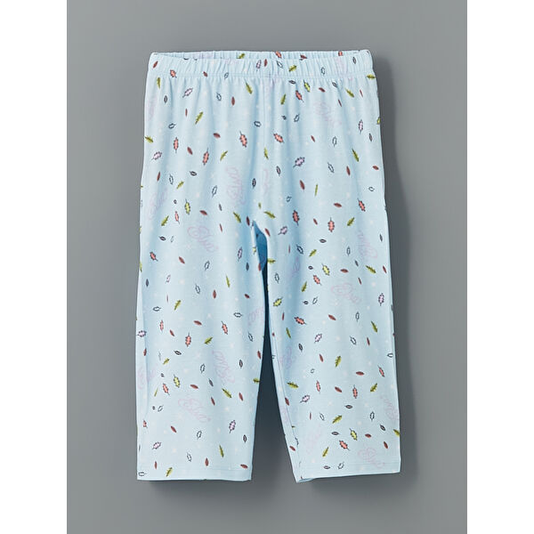 Elsa Yazısı Baskılı Kız Çocuk Pijama Alt