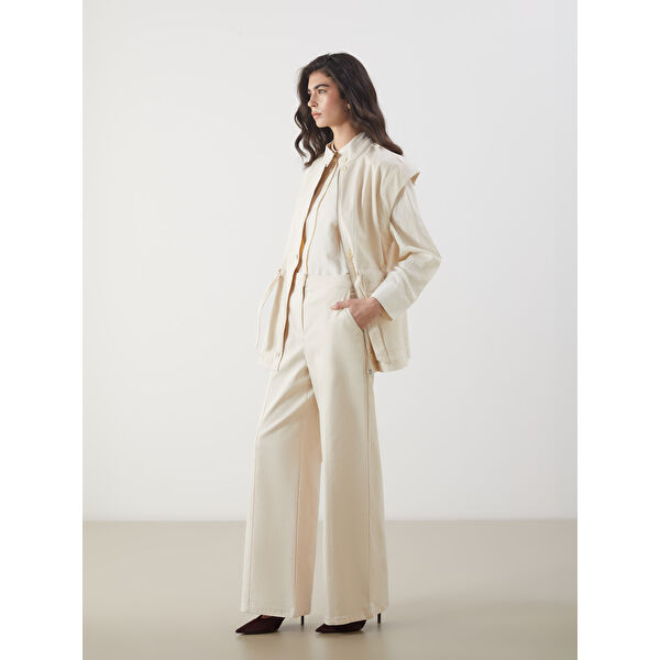 Wideleg Kadın Jean Pantolon