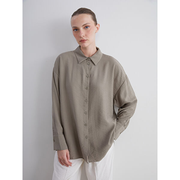 Dokulu Kadın Gömlek