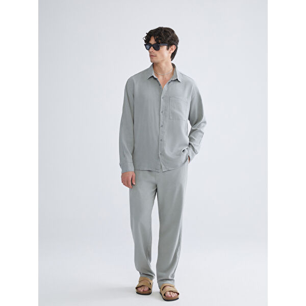 Rahat Kalıp Gabardin Erkek Pantolon