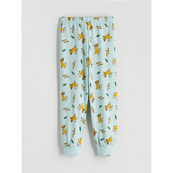 Aslan Kral Basklı Erkek Çocuk Pijama Alt