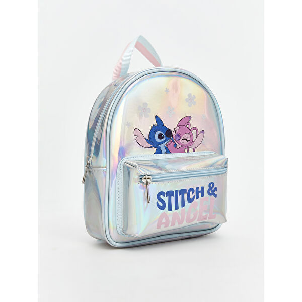 Lilo ve Stitch Baskılı Kız Çocuk Sırt Çantası