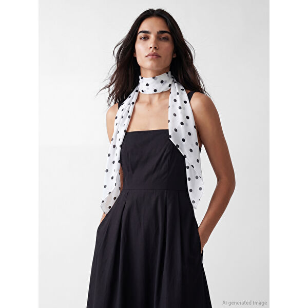 Puantiyeli Kadın Şal