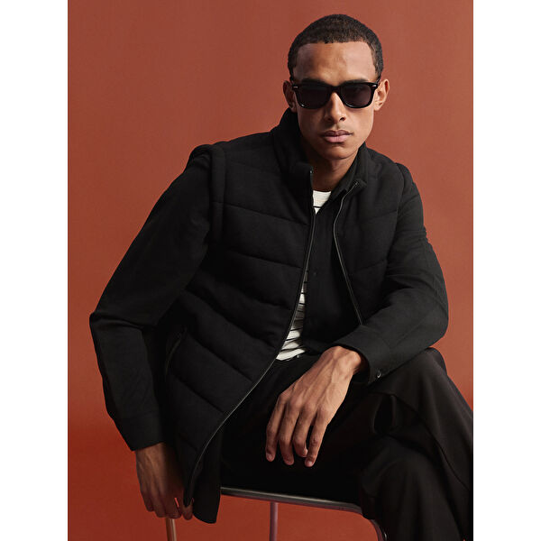 Dik Yaka Erkek Şişme Yelek