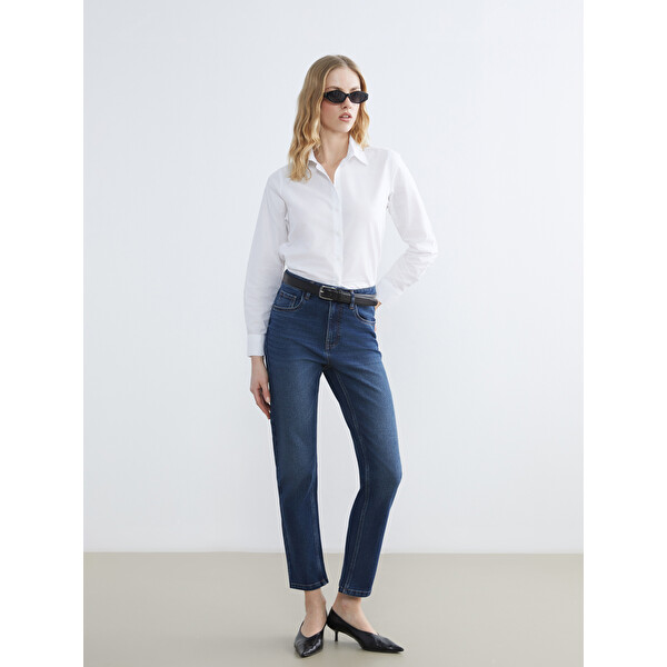 LCW Jeans Mom Fit Kadın Jean Pantolon