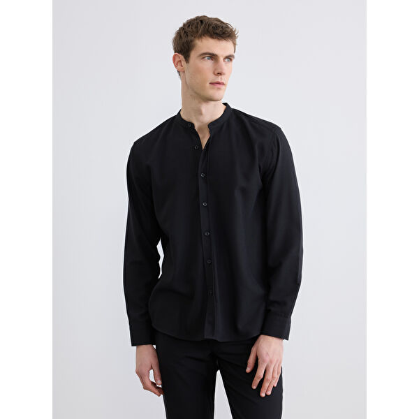 Regular Fit Hakim Yaka Erkek Gömlek