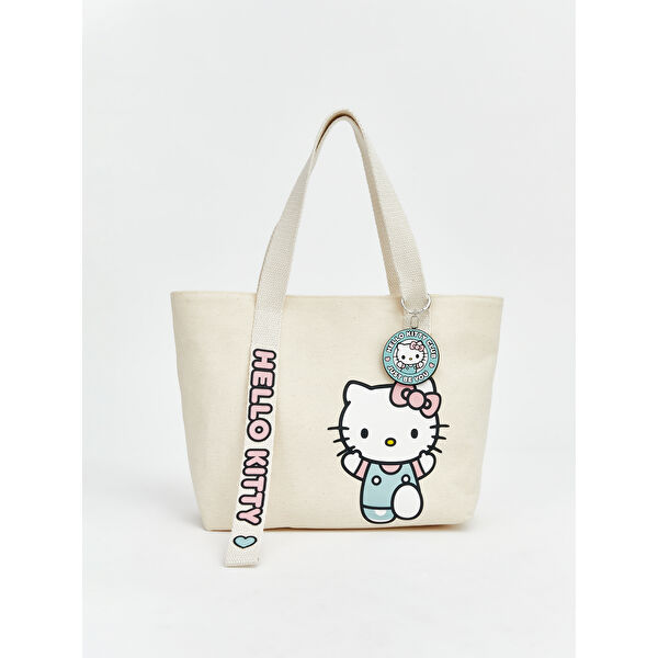 Hello Kitty Baskılı Kız  Çocuk Omuz Çantası