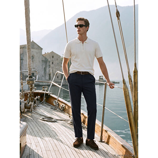 Standart Kalıp Gabardin Erkek Pantolon