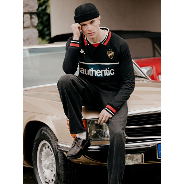 Polo Yaka Unisex Sweatshirt