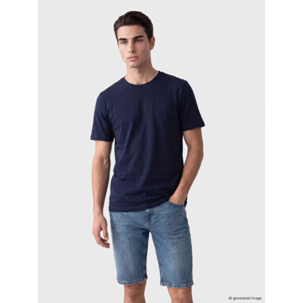 LCWAIKIKI Classic Regular Fit İnce Kumaş Tişört /03