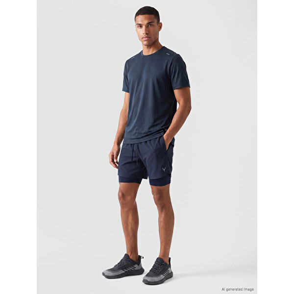 XSIDE ACTIVE Bisiklet Yaka Erkek Spor Tişört