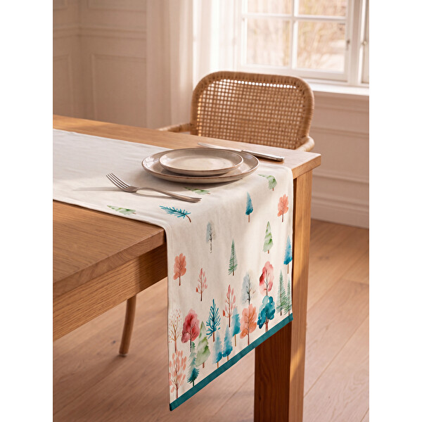 LCW HOME Ağaç Desenli Runner 45x150 Cm