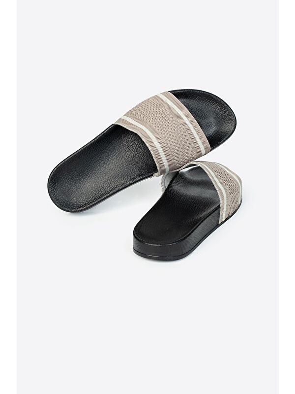 Triko Esnek Erkek Terlik - Görsel 4