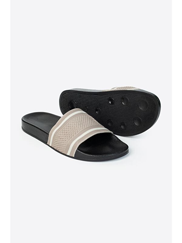 Triko Esnek Erkek Terlik - Görsel 6