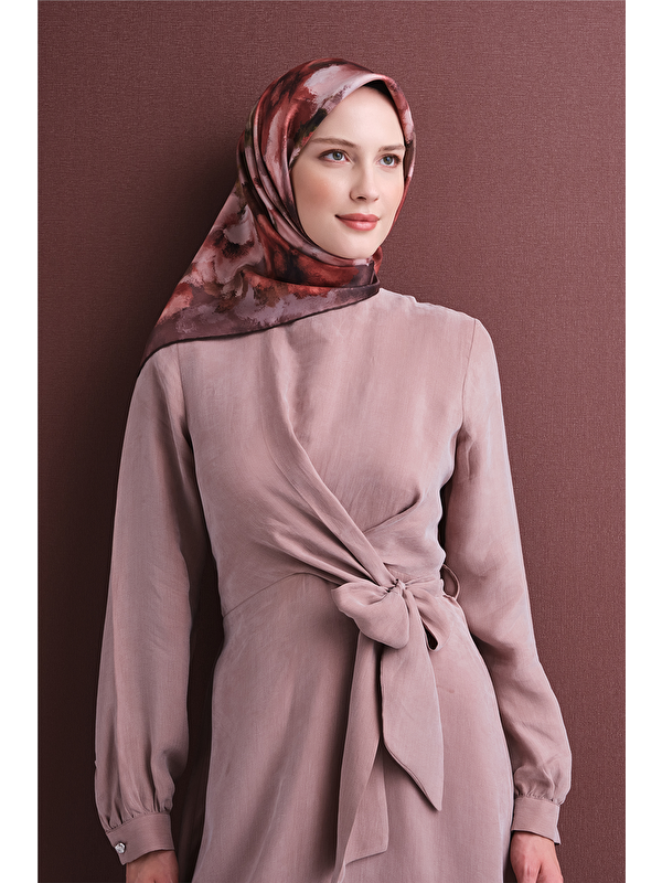 ARMİNE Saf İpek Twill Eşarp 9613D 33