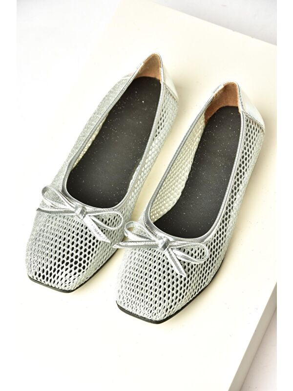 Fox Shoes Siyah Fox Shoes Babet S4763501 Kadın