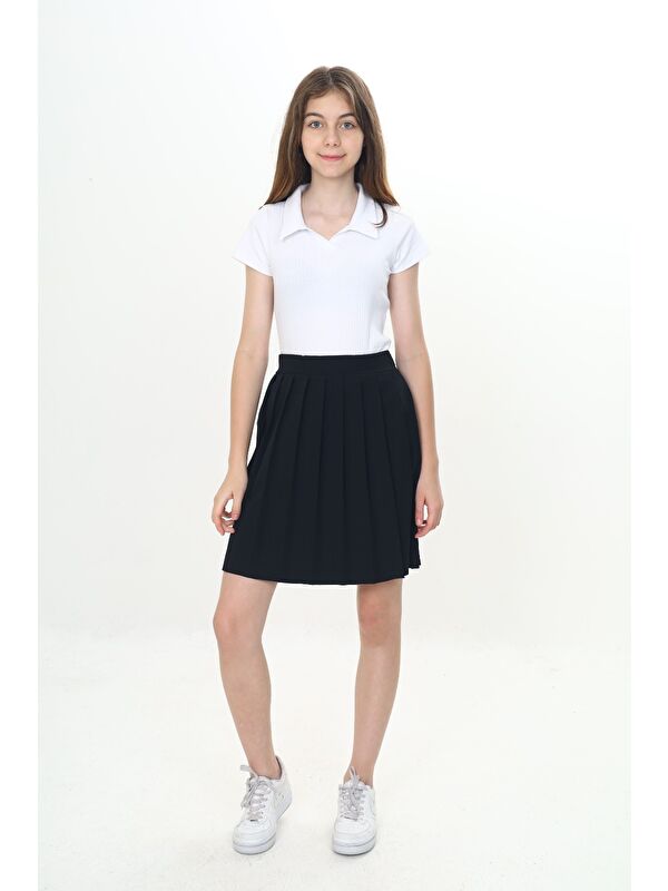 Toontoykids Kız Çocuk Piliseli Okul Etek
