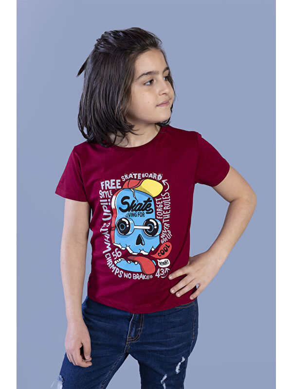 Toontoykids Erkek Çocuk Baskılı Tişört